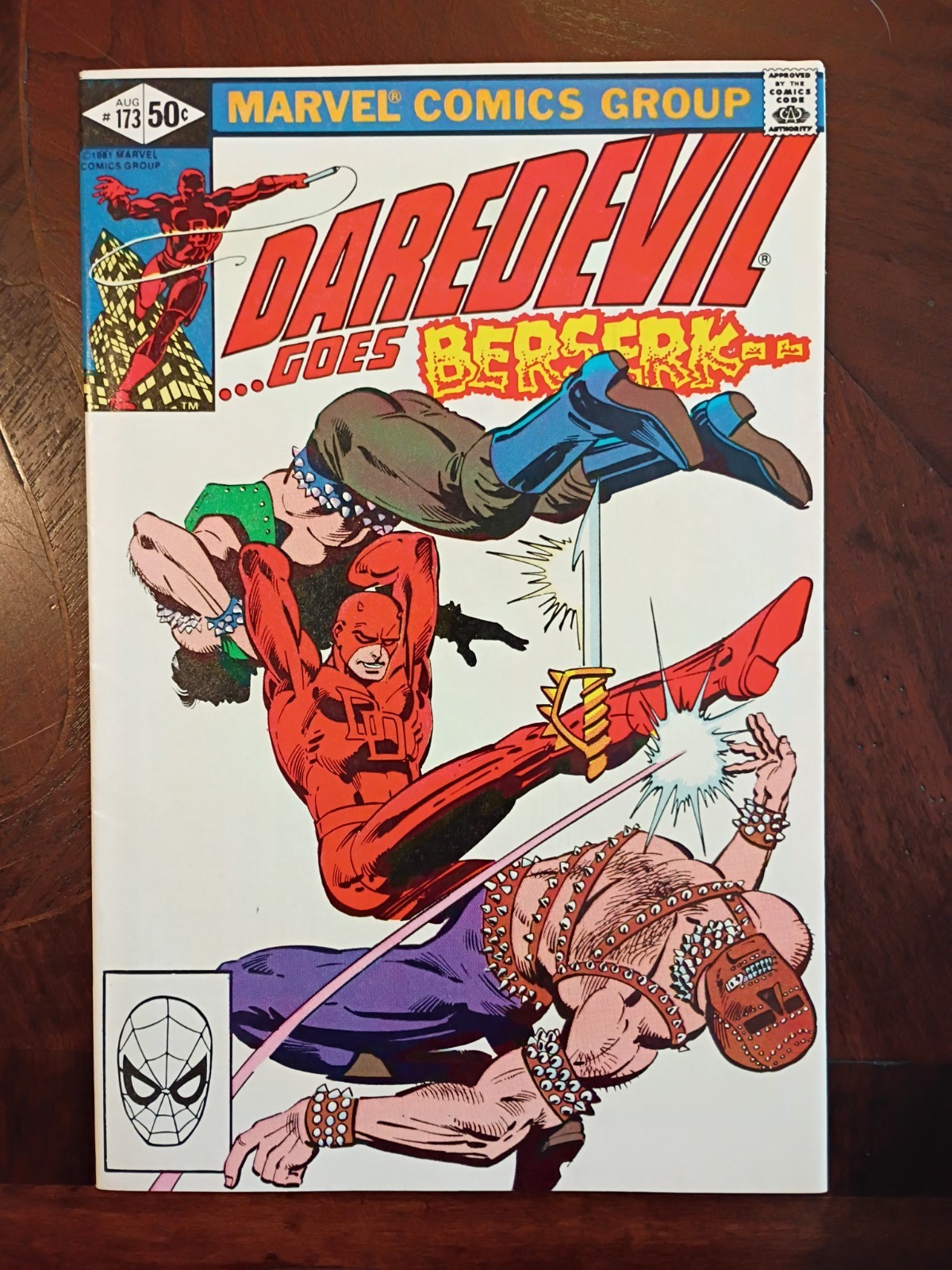 Daredevil #173 (1981) Bronze Age Marvel Kingpin Bullseye Frank Miller