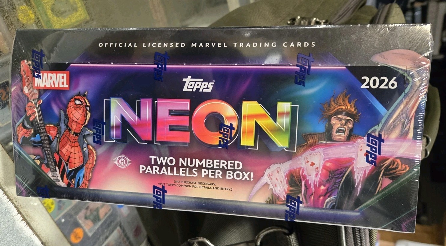2026 Topps Neon Marvel Hobby Box Factory Sealed Fasc 