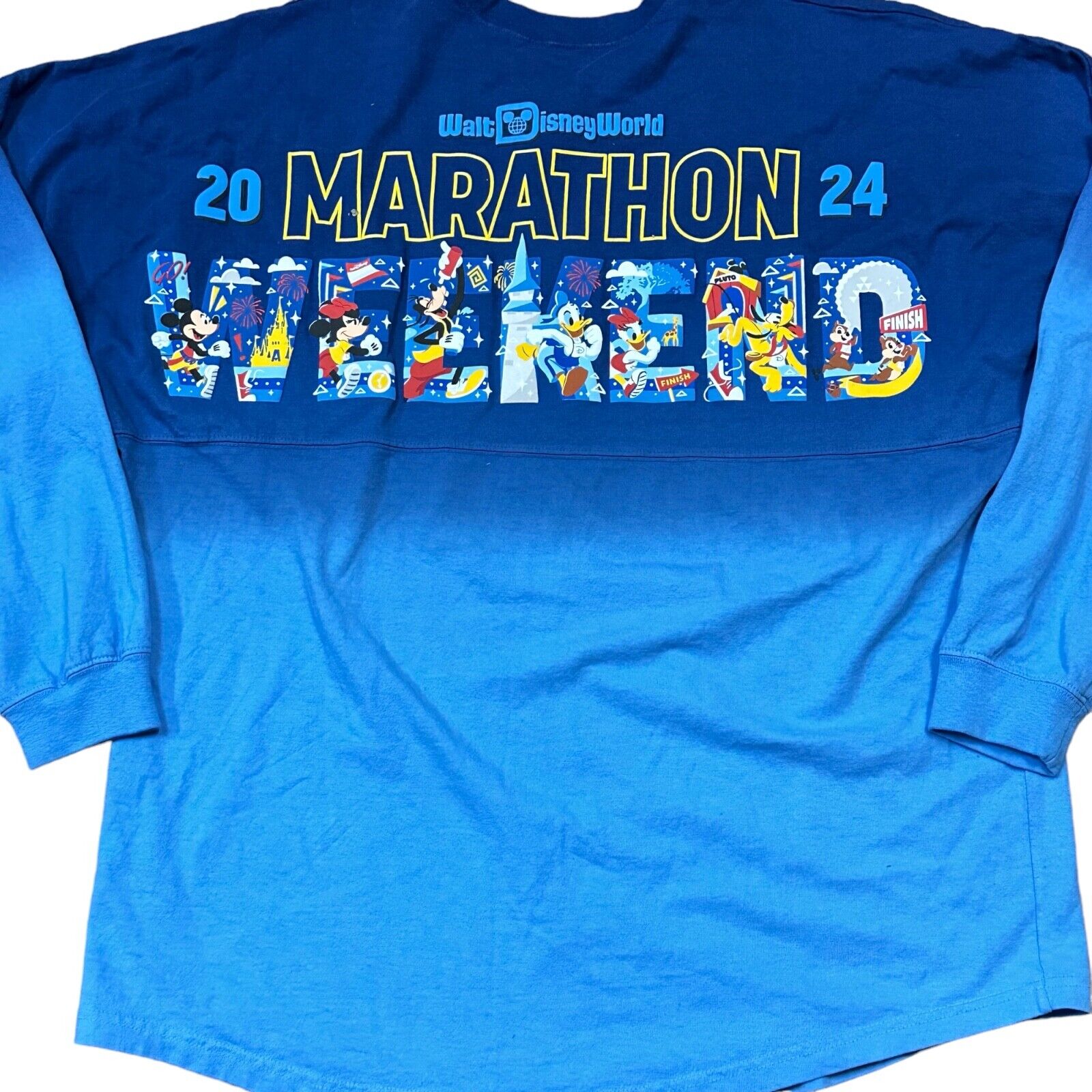 2024 Disney Parks runDisney Walt Disney World Weekend Marathon Spirit Jersey XL