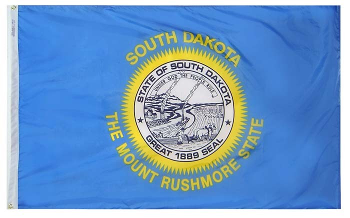 SOUTH DAKOTA STATE OF FLAG  NEW 3x5 ft better quality USA seller