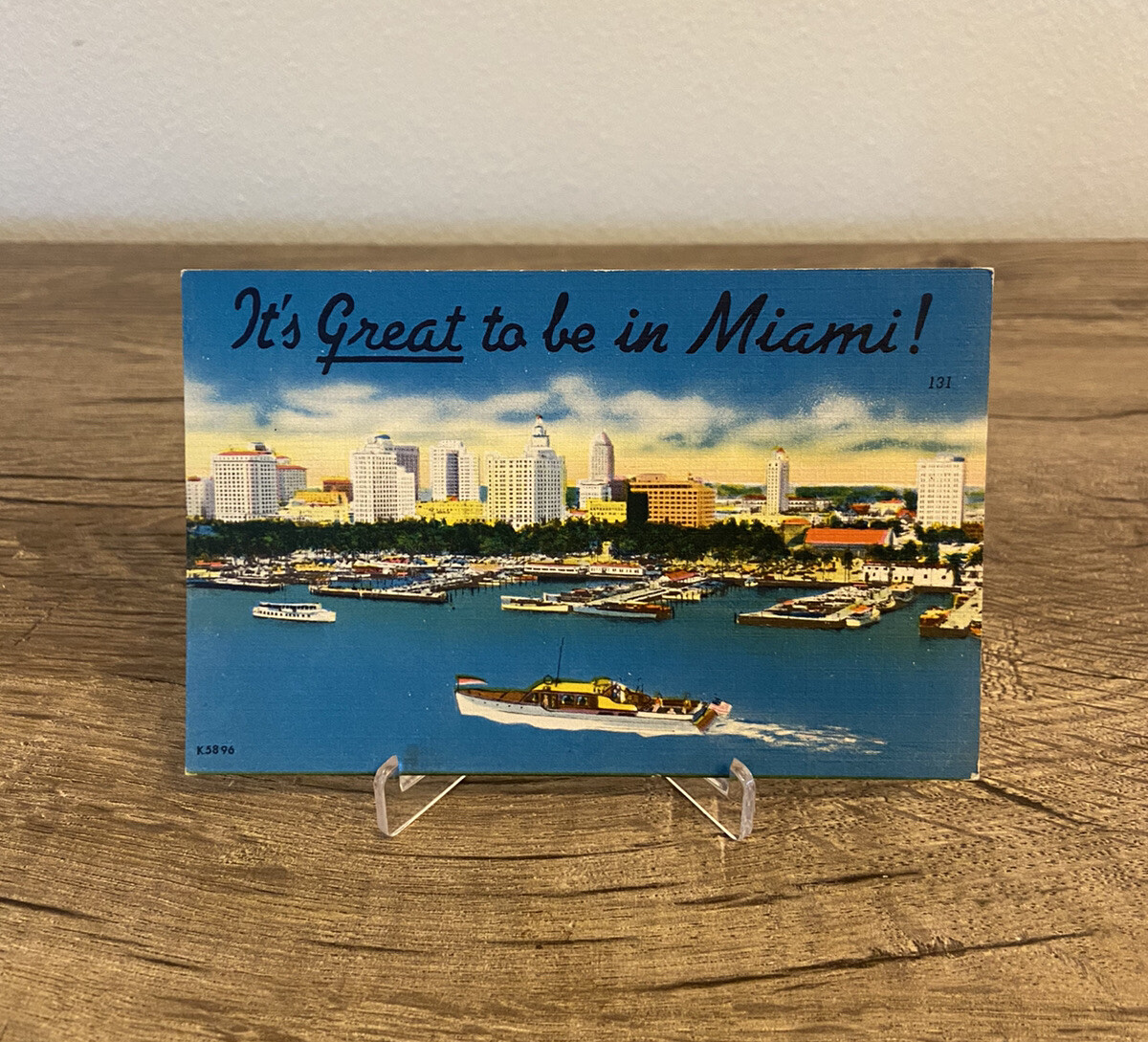 VTG Postcard Miami Florida \
