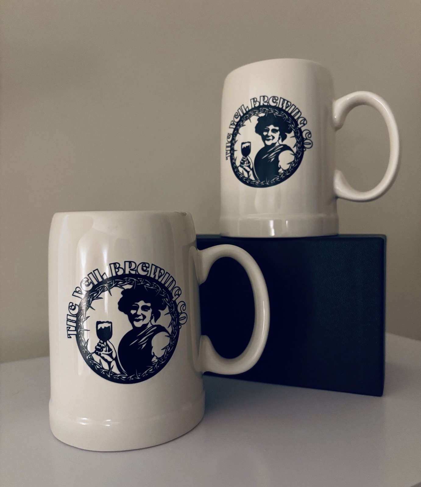 2x The Veil Brewing Co  Vintage Beer Stein Mugs 5