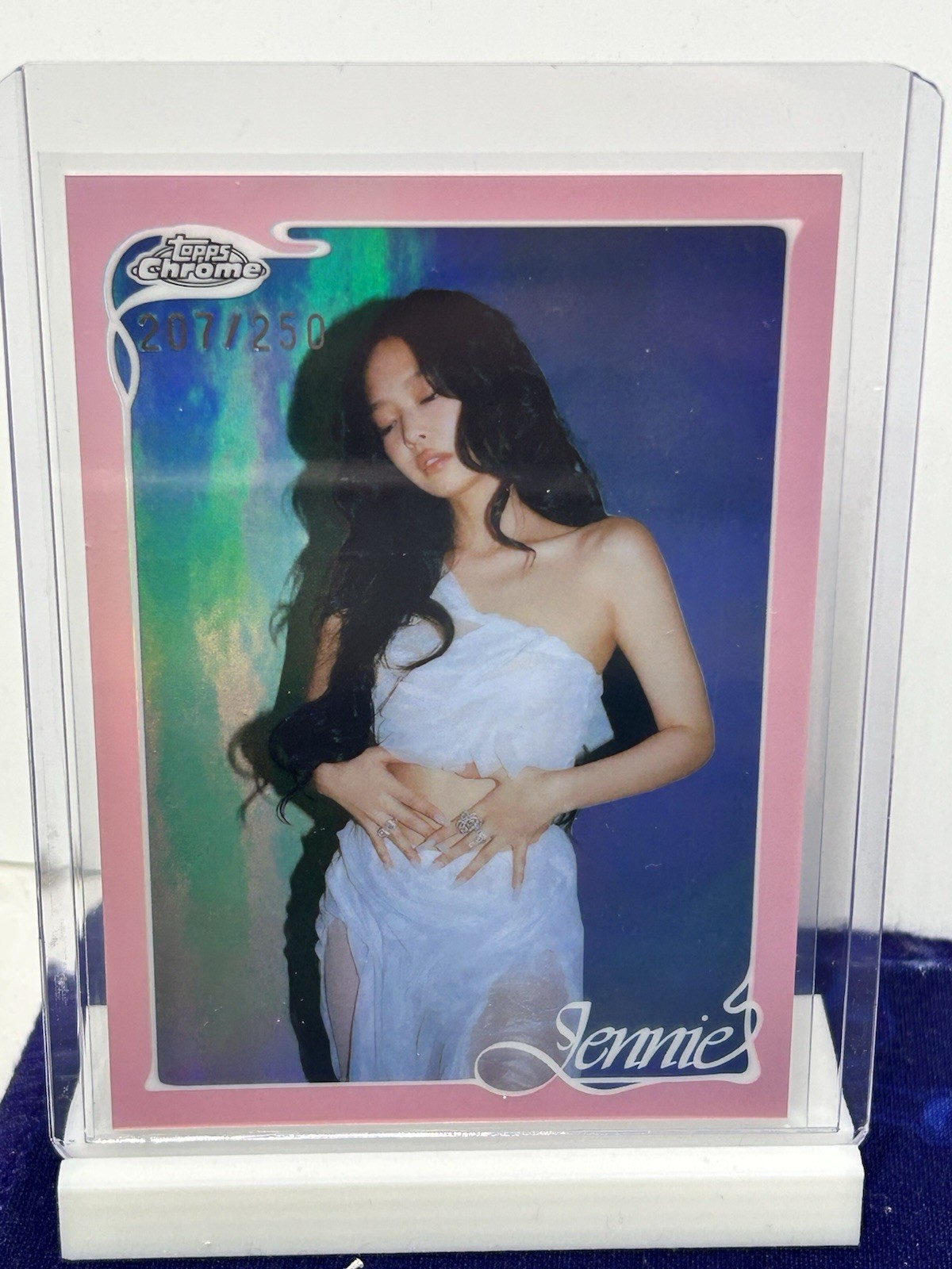 Topps 2026 Topps Chrome x Jennie Collection Jennie #4 Serial Numbered /250