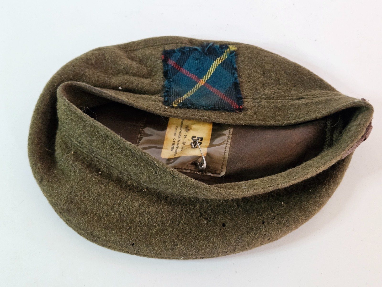 Vintage Tam O\'Shanter Beret Hat Compton Webb