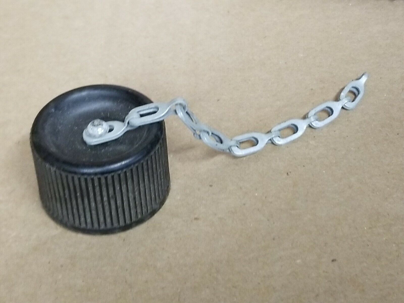 USGI Original Replacement Canteen Cap with Cork and Chain 