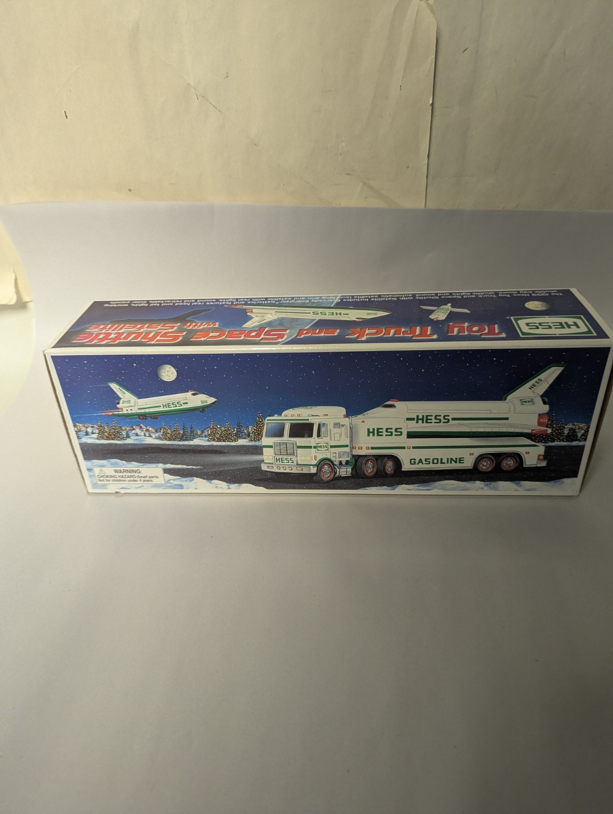 Hess 1999 Toy Truck And Space Shuttle W/ Satellite UNUSED  