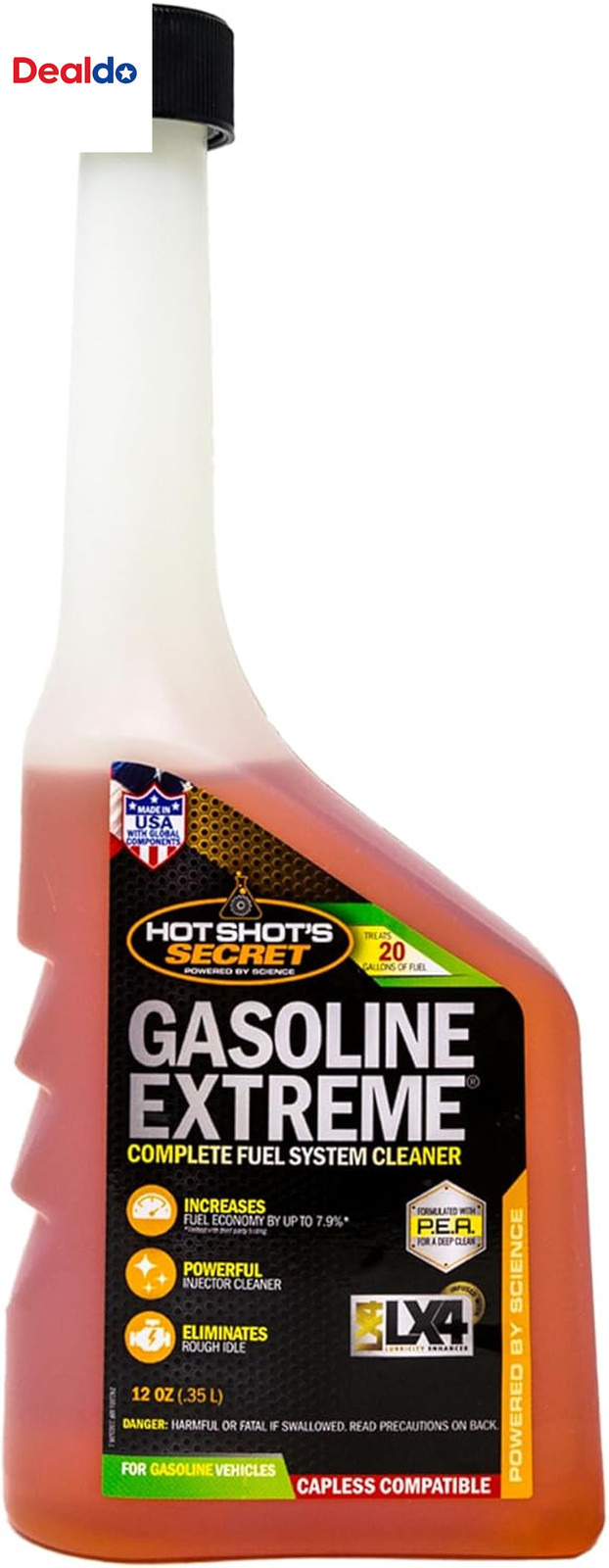 Hot Shot’S Secret Gasoline Extreme 12 Oz – Treats 20 Gallons – Concentrated Fuel