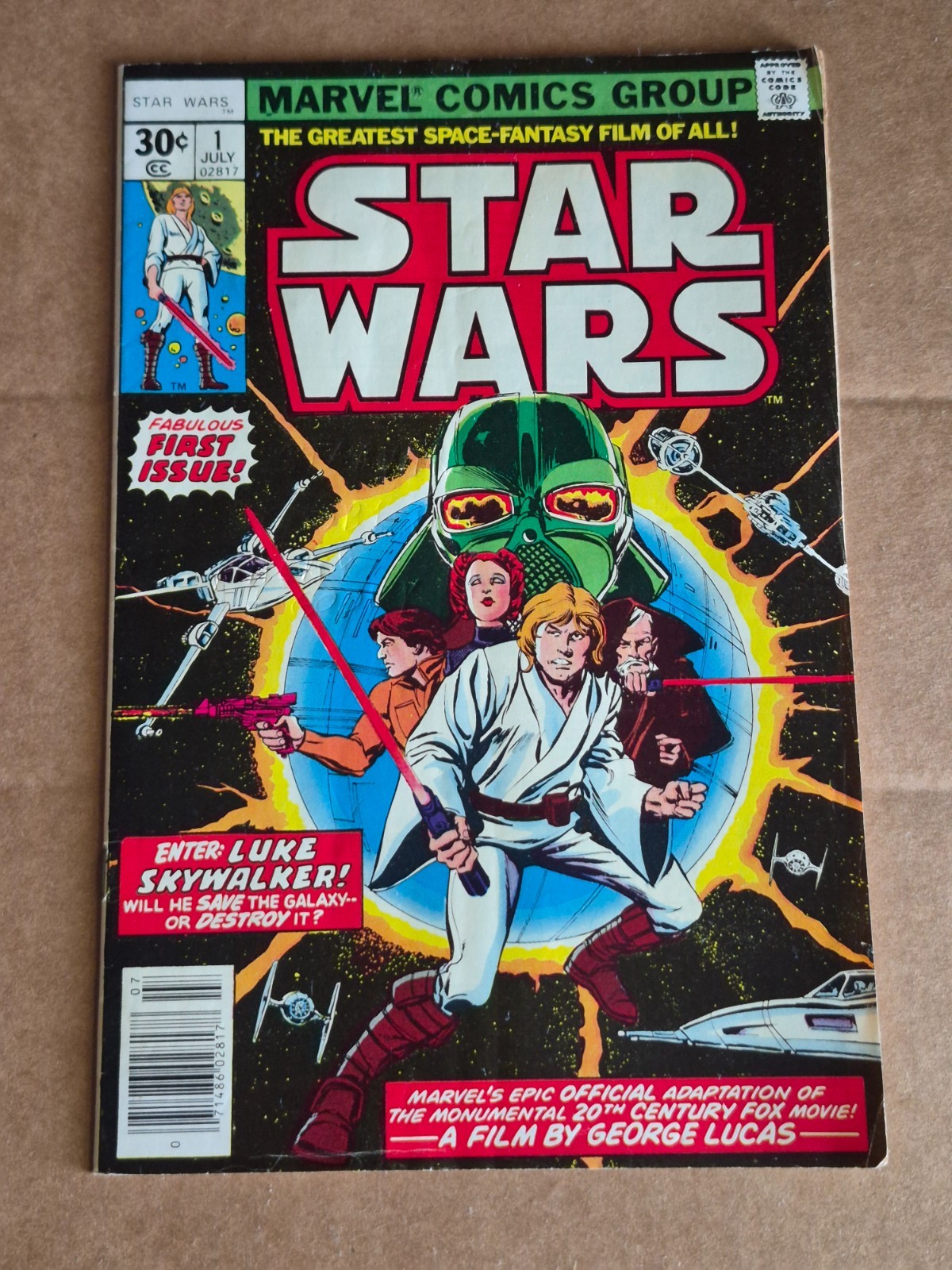STAR WARS #1 (Marvel 1977) 1st Print Key Issue
