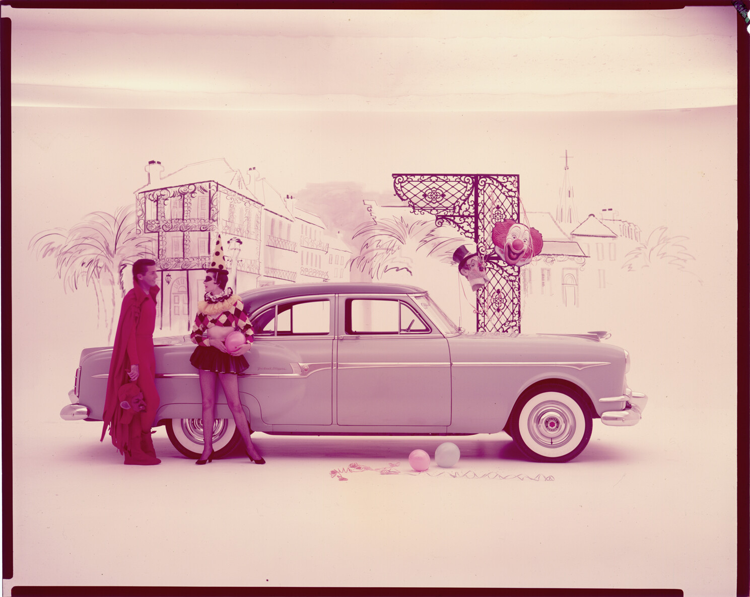 1954 Packard Clipper automobile car advertising OLD PHOTO 6
