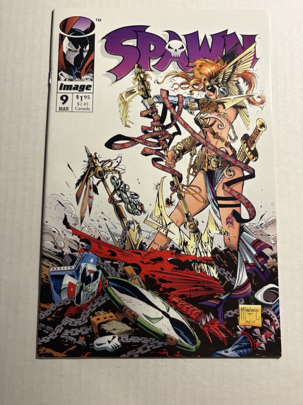 Spawn #9 (Image Comics Malibu Comics March 1993)