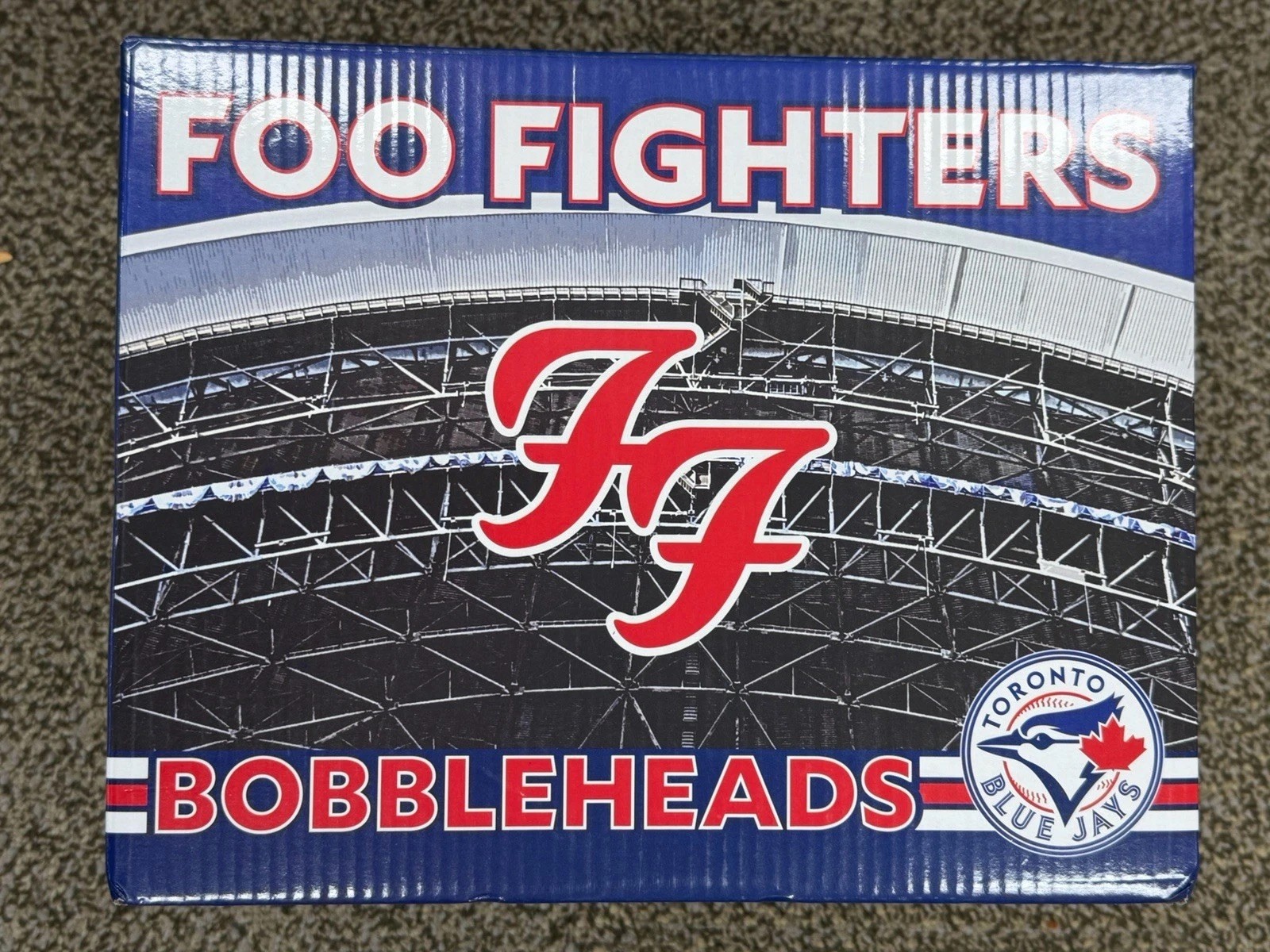 2018 Original Foo Fighters Toronto Blue Jays complete set of 6 bobbleheads RARE