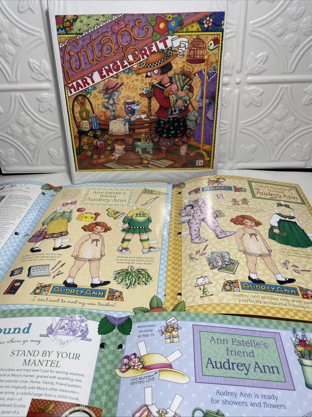 Mary Englebright Collection Newsletter Leading Artful Life Audrey Ann Paperdolls