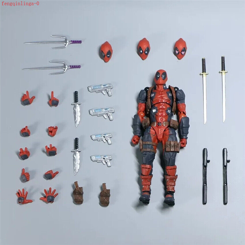 X-MAN Deadpool 2.0 Joints Moveable Action Figure Model Doll Toys Boxed Gift 15cm