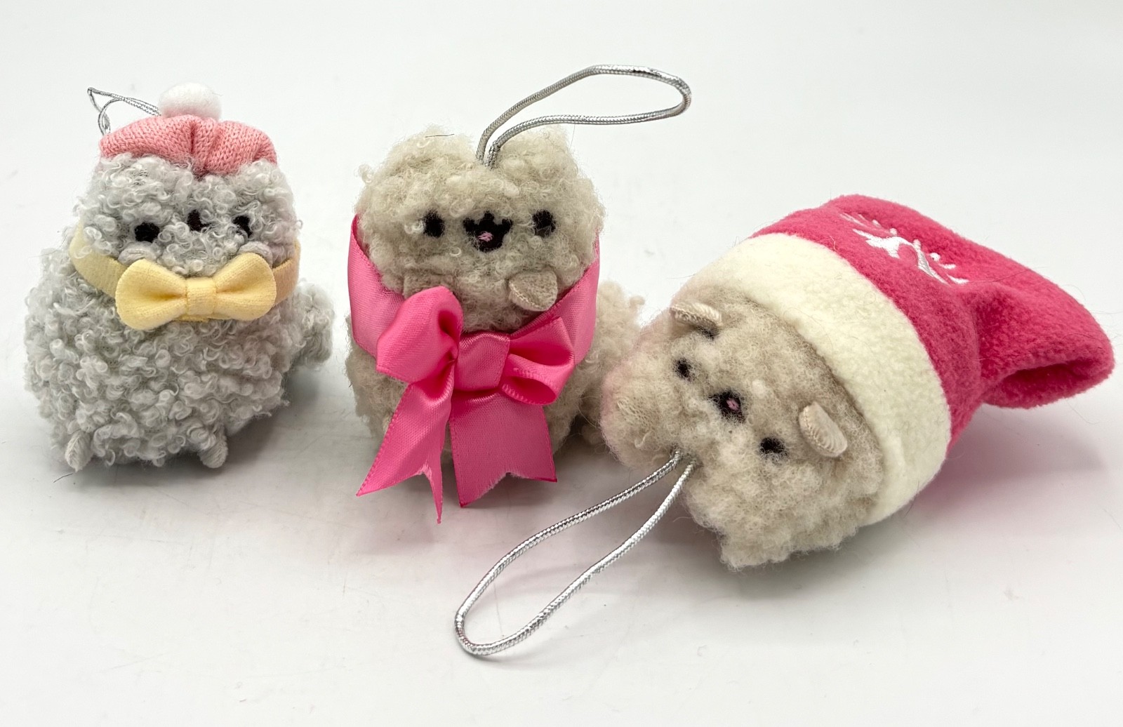 Pusheen Stormy Plush Mini Christmas Ornaments set of 3