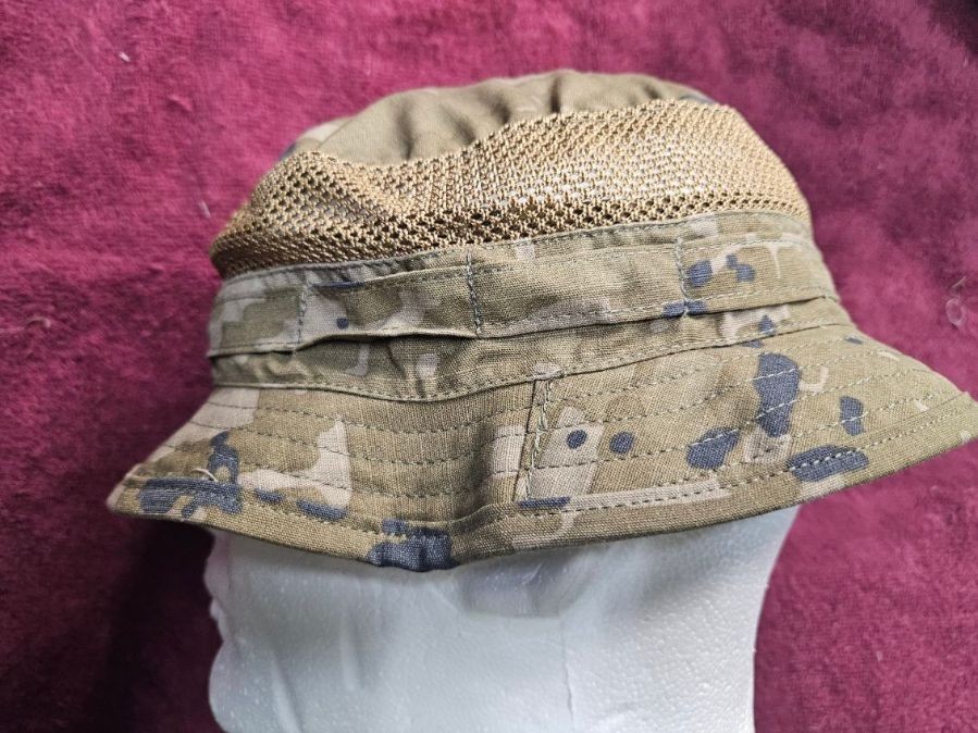 IDF (Israeli Defense Force) experimental camo, mesh boonie hat  fits 6 7/8-7