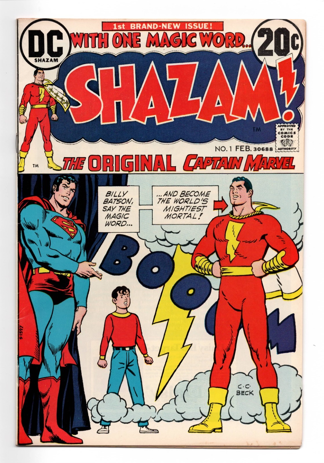 Shazam #1 (DC Comics February 1973)
