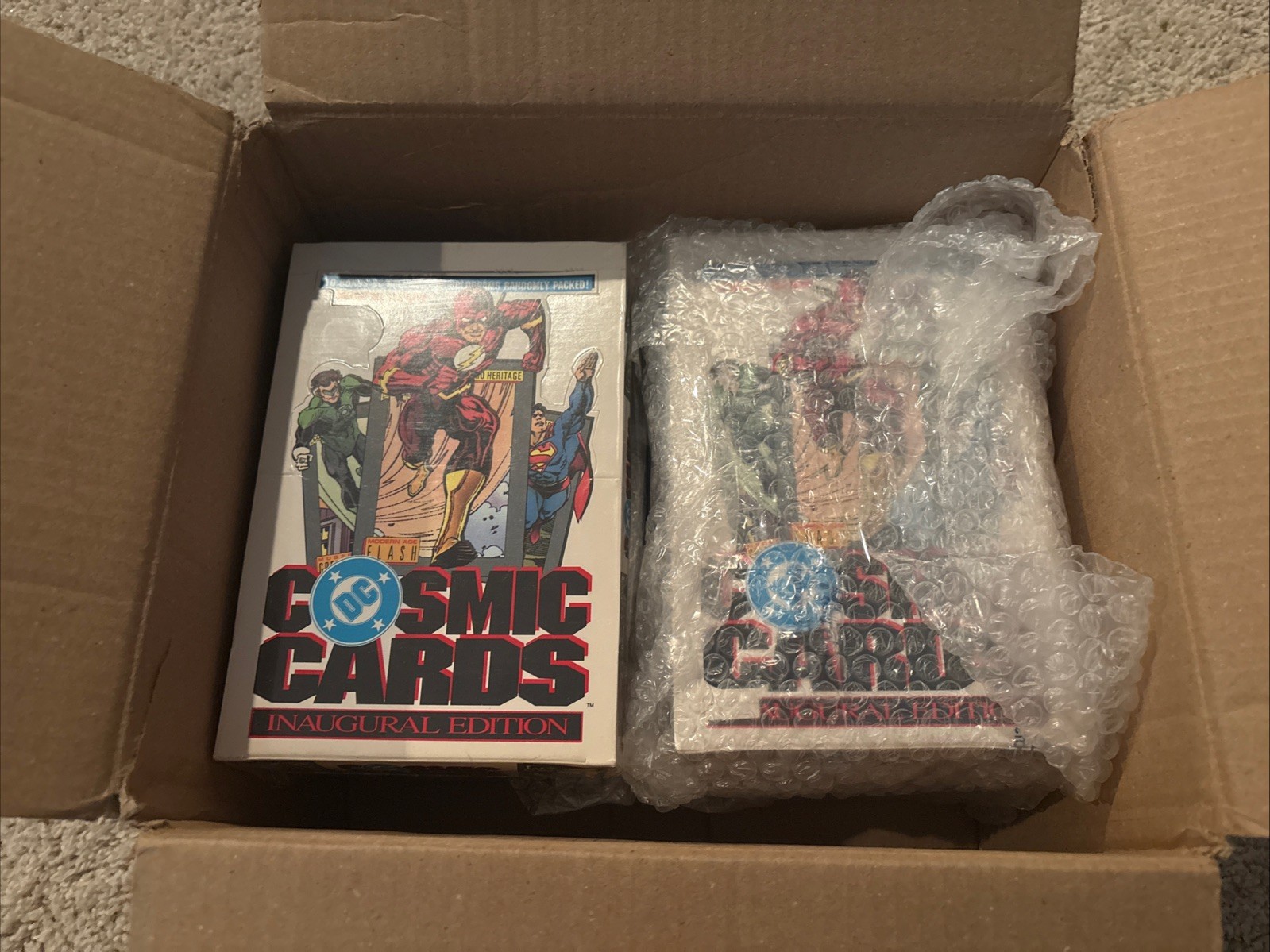 1991 Impel DC Cosmic Cards - Inaugural Edition - Factory Sealed box