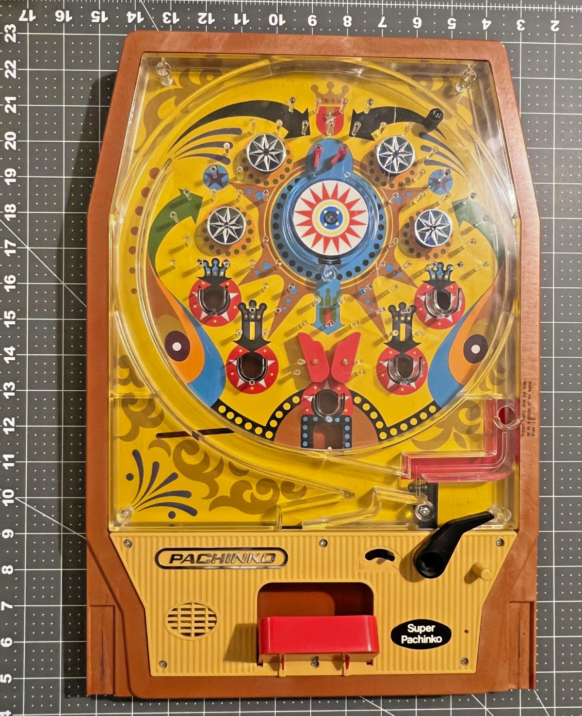 VINTAGE 1975 Epoch Super Pachinko Tabletop Japanese Pinball Machine Model 6100