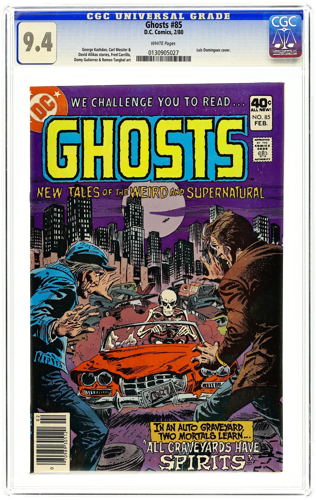 Ghosts #85 CGC 9.4 1980 0130905027