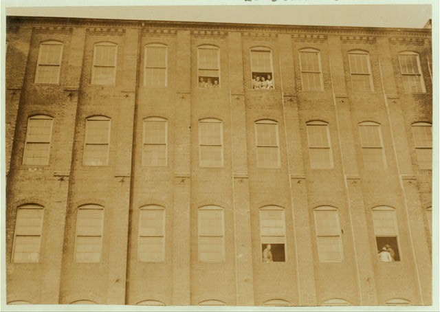 Columbus Mississippi Tombigbee Mills 1911 Mill Workers Factory Building