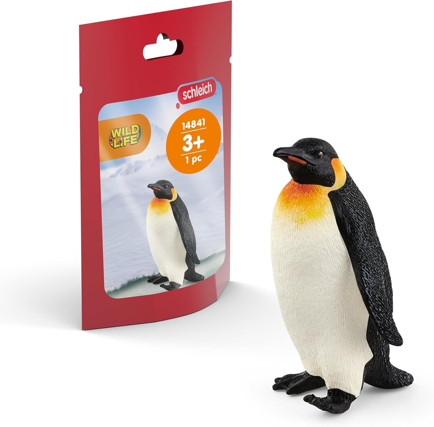Realistic Emperor Penguin Toy Figurine for Kids Ages 3+ Safe Play
