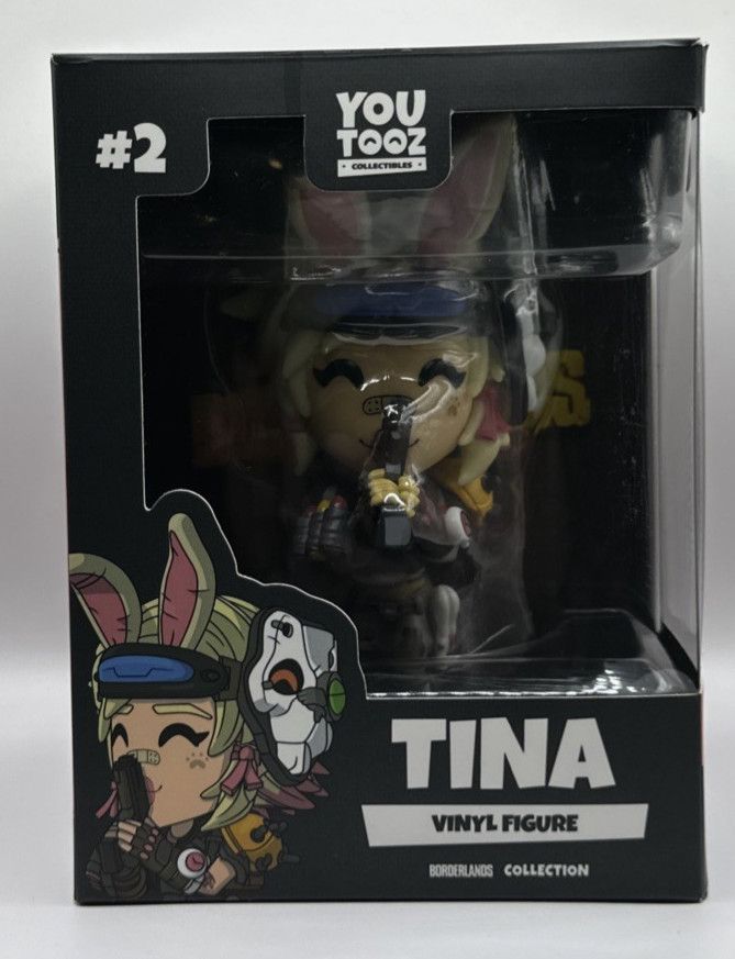 Youtooz Borderlands Tiny Tina #2 Vinyl Figure NEW w/ Protector Youtooz Borderlands Tiny Tina #2 Vinyl Figure NEW w/ Protector