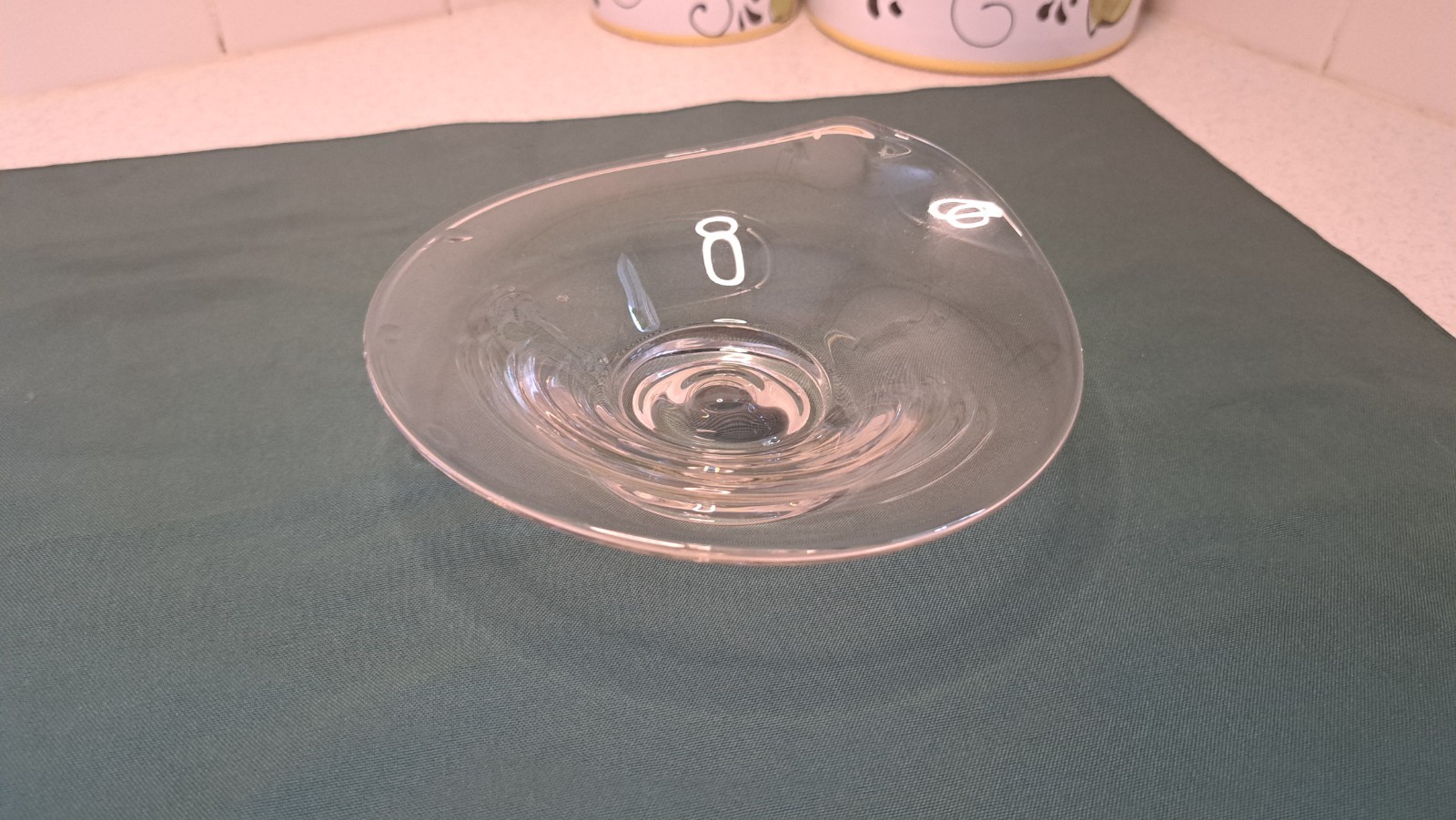 Vintage Viking Epic Clear Nappy Art Glass Bowl Candy Dish 7\
