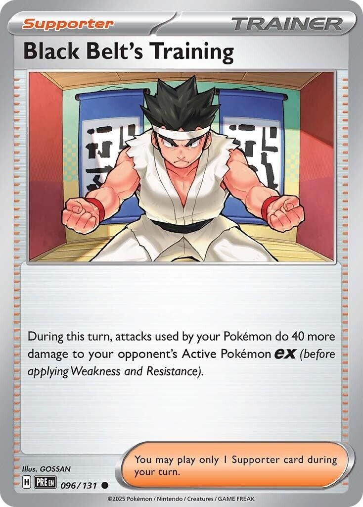 Black Belt\'s Training Reverse Holofoil [PRE - 096/131]