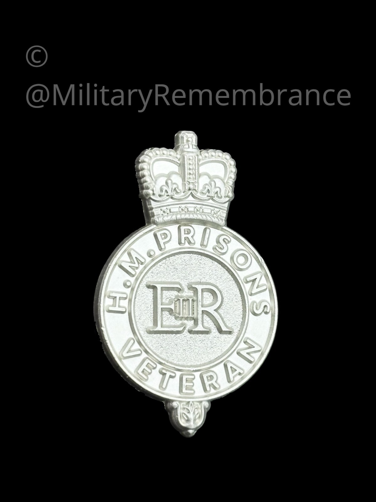 Her Majesty\'s Prison Service HMP Veteran Lapel Pin (C57)