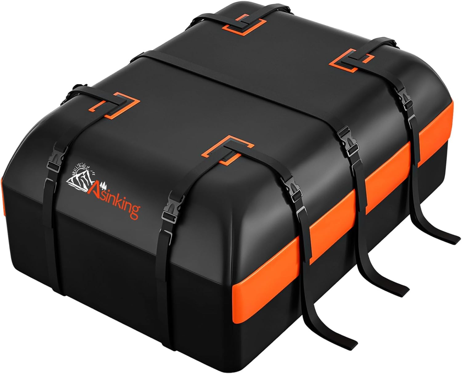Car Rooftop Cargo Carrier Bag, 15 Cubic Feet Waterproof Heavy Duty 840D Car Roof