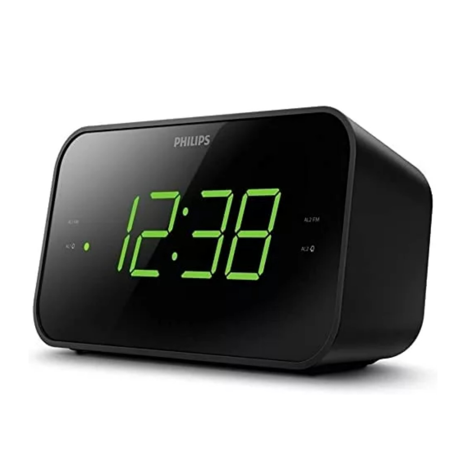 PHILIPS Alarm Clock Digital Clock Radio, FM Radio Clock with Multiple Functions