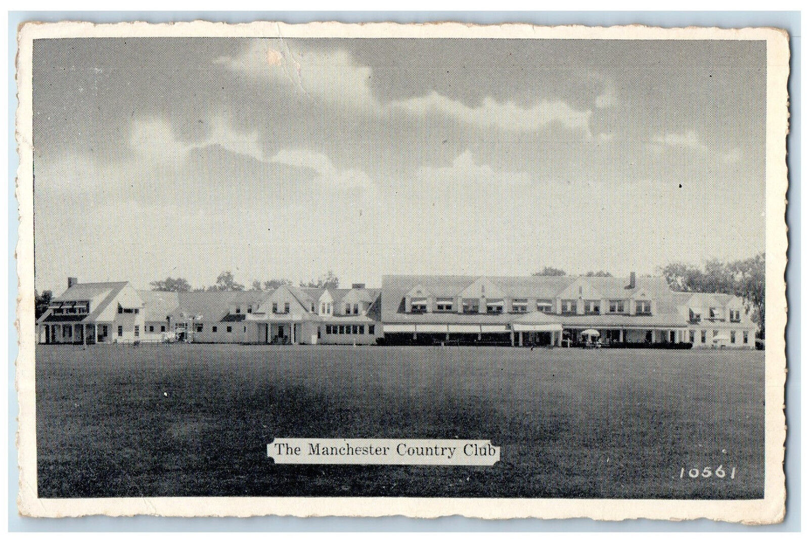 c1950's View of The Manchester Country Club New Hampshire NH Postcard