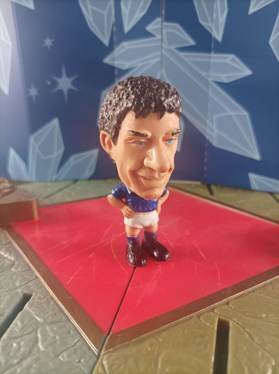 GIANLUCA VIALLI Italy 90 footballers blue national memorabilia ip bomberini