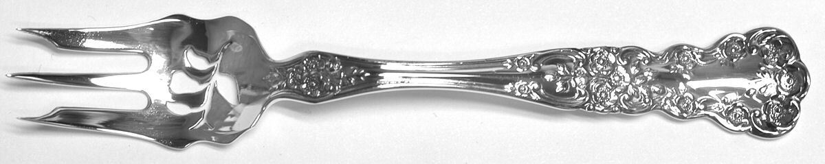 Gorham Silver Buttercup  Handcrafted Pierced Pickle Fork 4635635