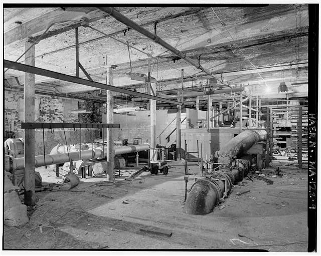 Adams Massachusetts Renfrew Manufacturing Co Mill Interior 1900s Machinery