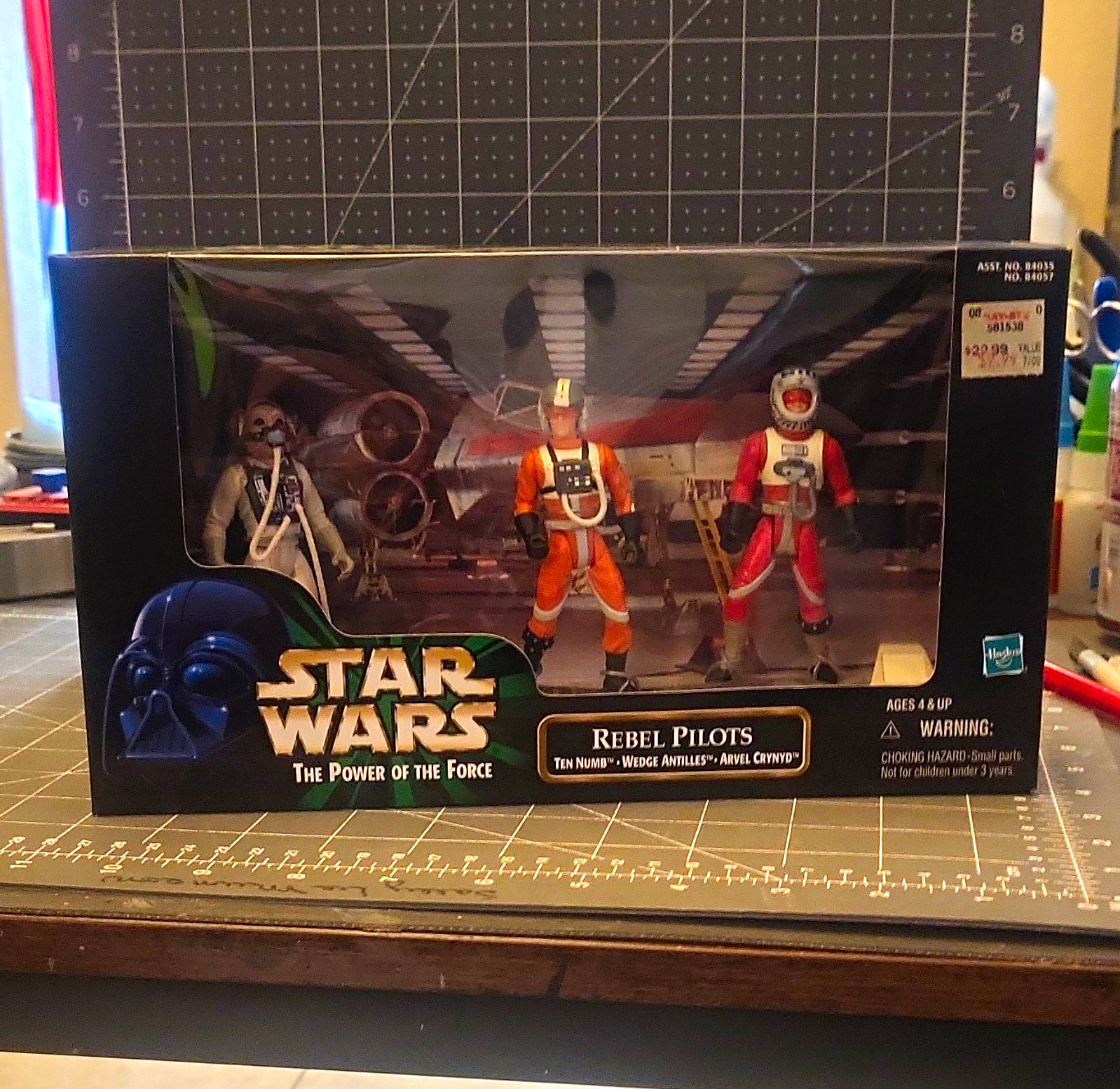 Hasbro Star Wars Power of the Force Rebel Pilots Set Wedge Antilles 1999