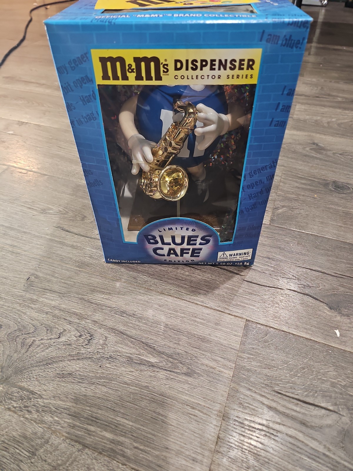official M&M\'s Blues Cafe Limited Edition Candy Dispenser official M&M\'s Blues Cafe Limited Edition Candy Dispenser