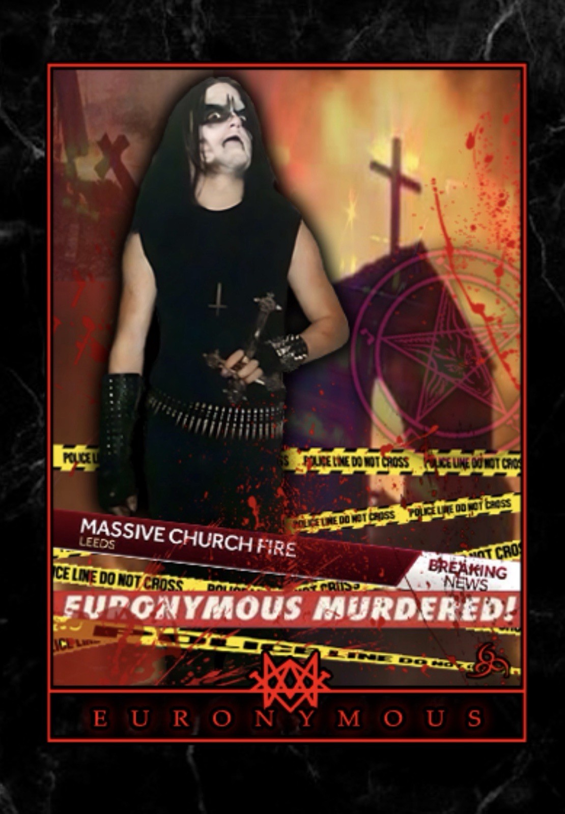 Euronymous Trading Card. Oystein Araseth. Mayhem. Black Metal. Limited Print.