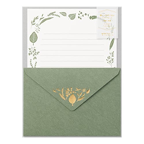 Gentle Floral Writing Paper Adult Letter Set with Embossed Envelopes 8.3x5.8 Gentle Floral Writing Paper Adult Letter Set with Embossed Envelopes 8.3x5.8