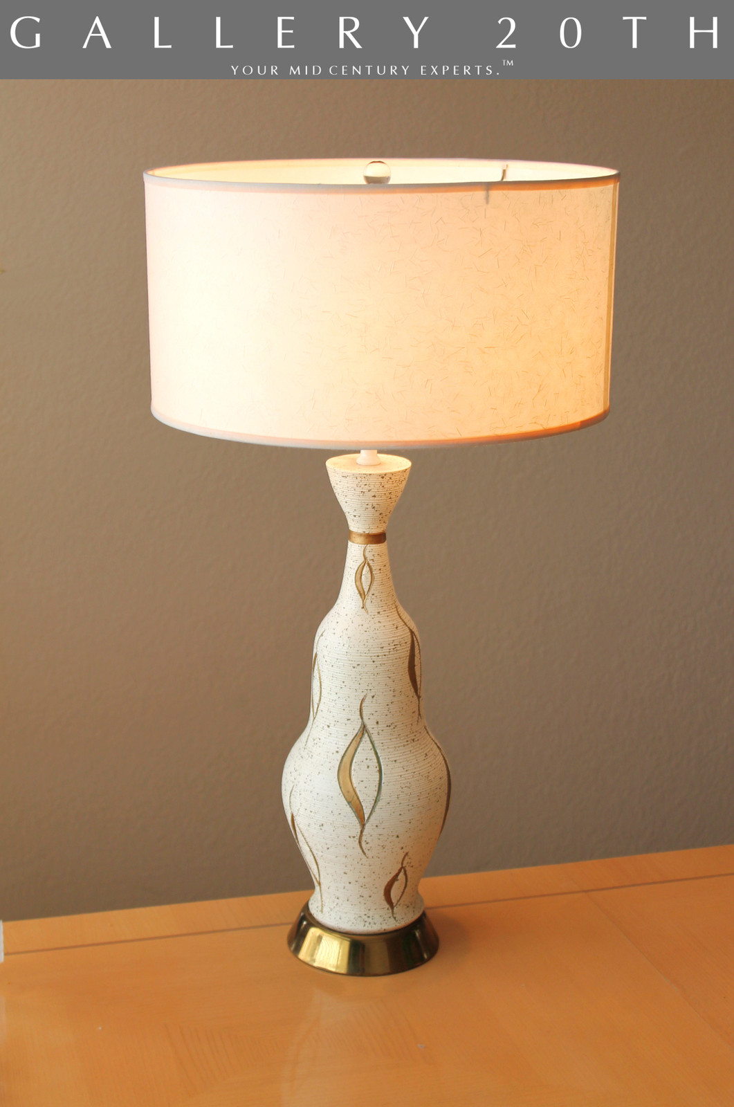 EXCELLENT MCM FREDERICK WEINBERG FAIP TABLE LAMP MID CENTURY ATOMIC VTG 1950\'s