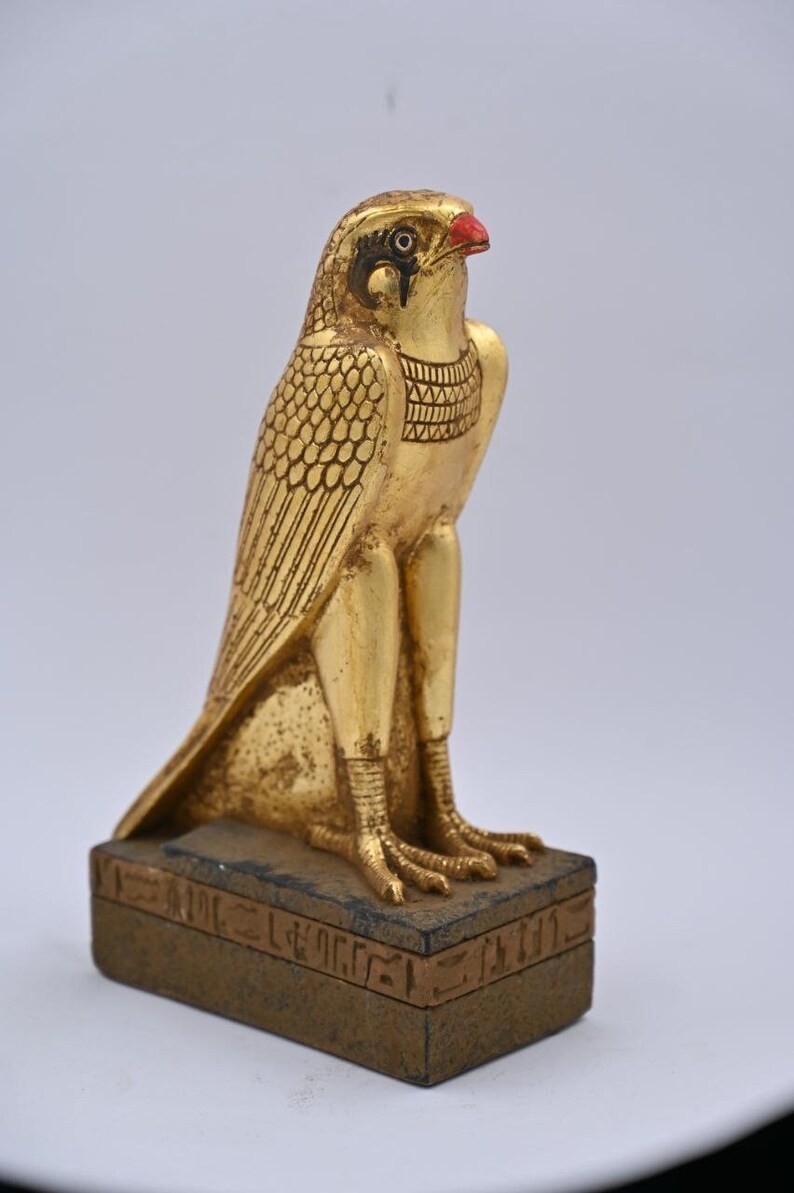 Rare Pharaonic Statue of God Horus : Authentic Ancient Egyptian Artifact 235 BC