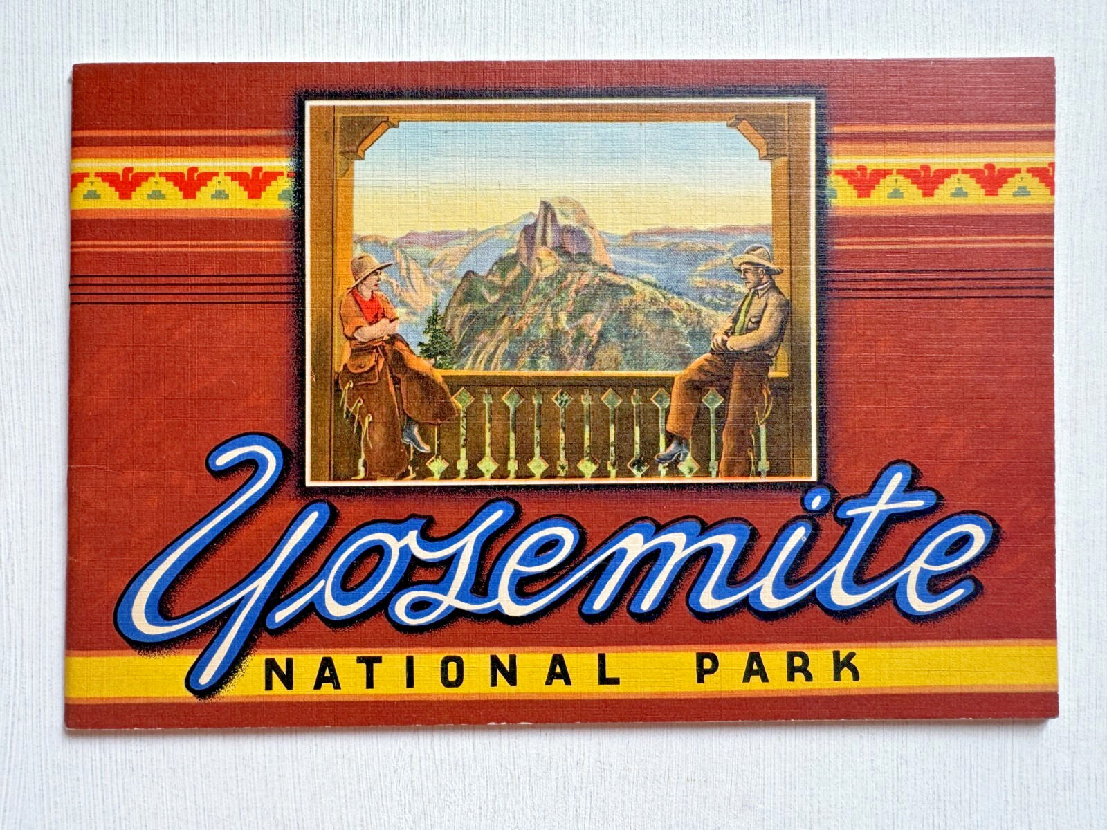 1930-40\'s Yosemite National Park Picture Book w/ 32 Pictures  B