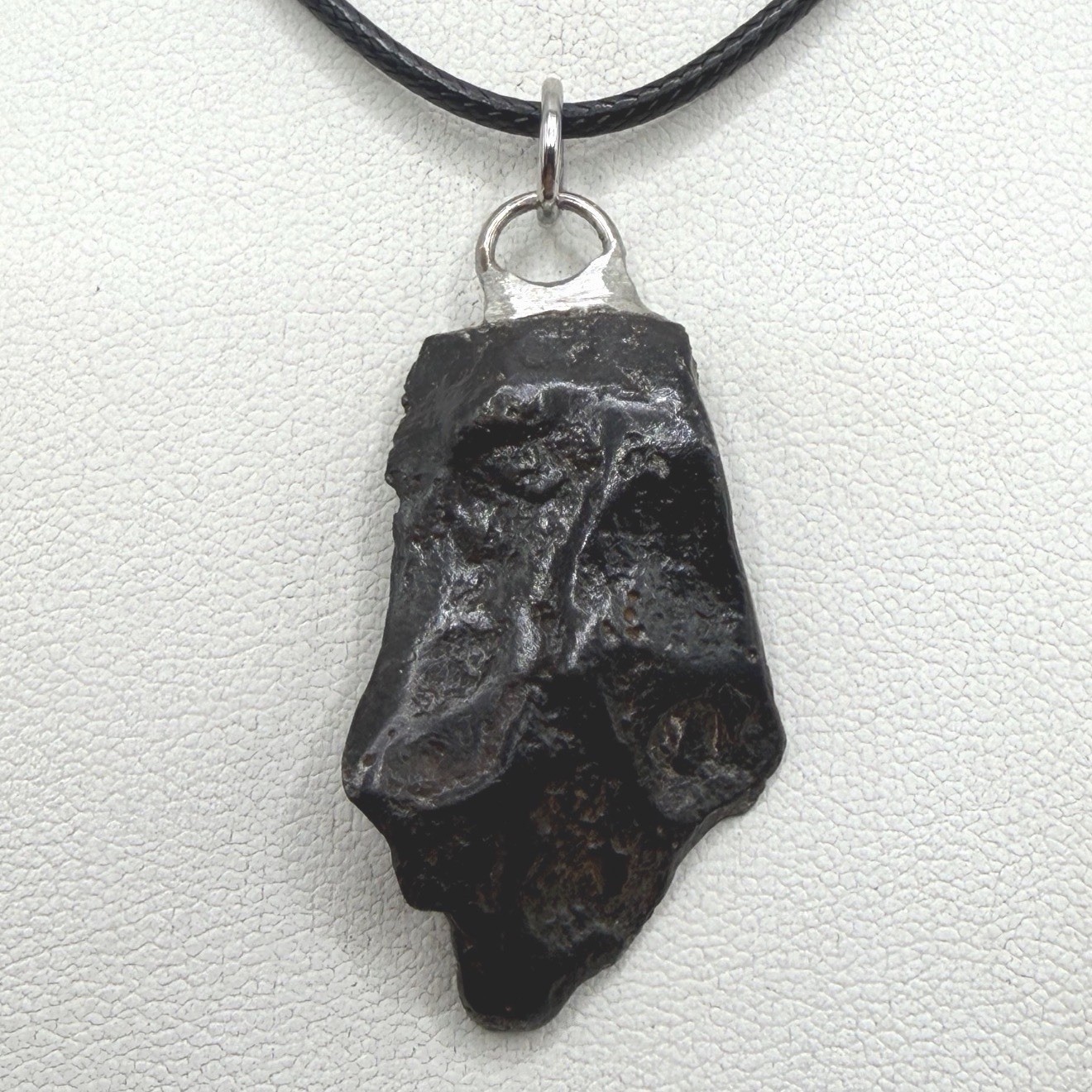 Canyon Diablo Meteorite Pendant, Arizona Meteorite, Space Gift, 7.60 grams