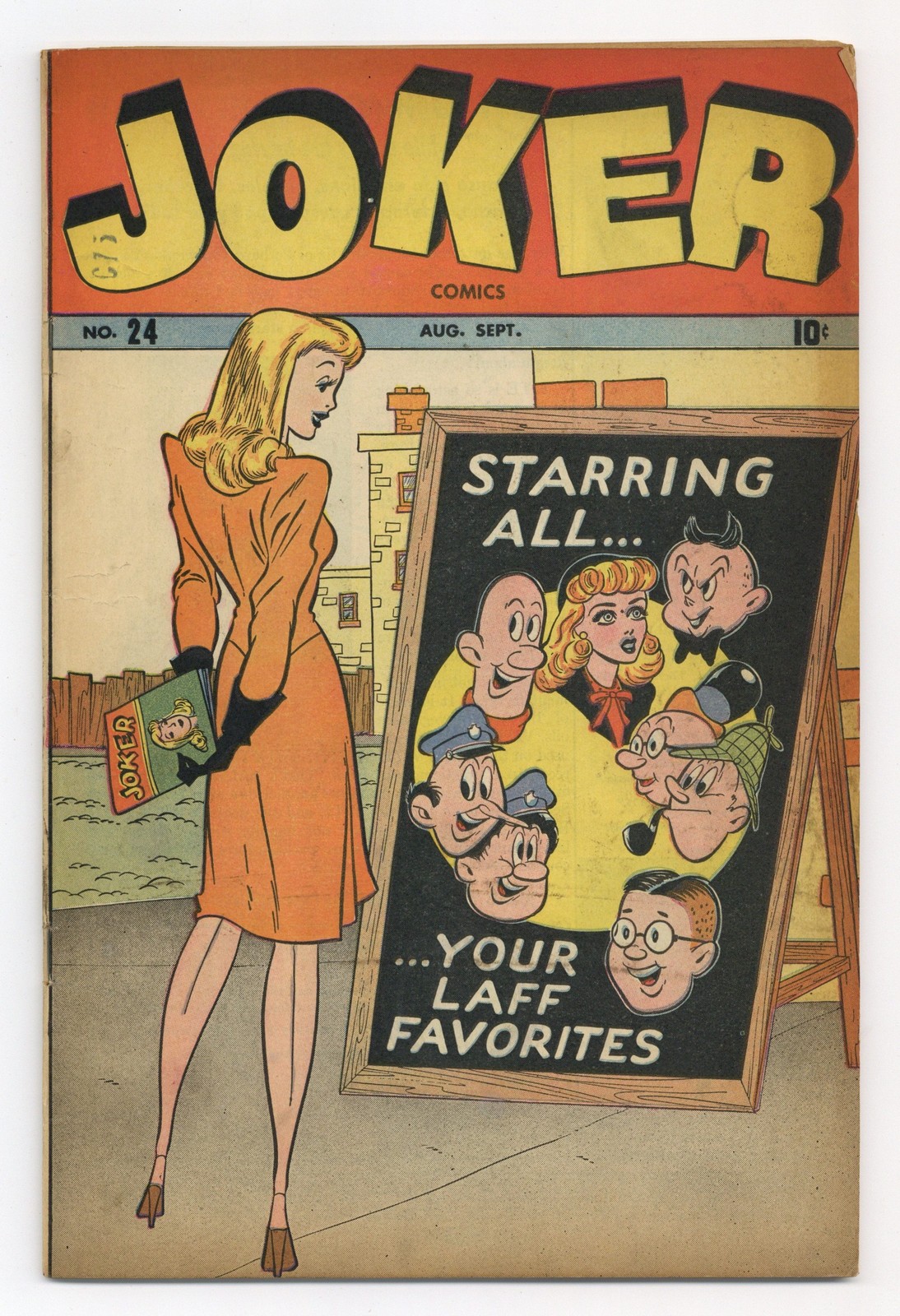 Joker Comics #24 VG- 3.5 1946