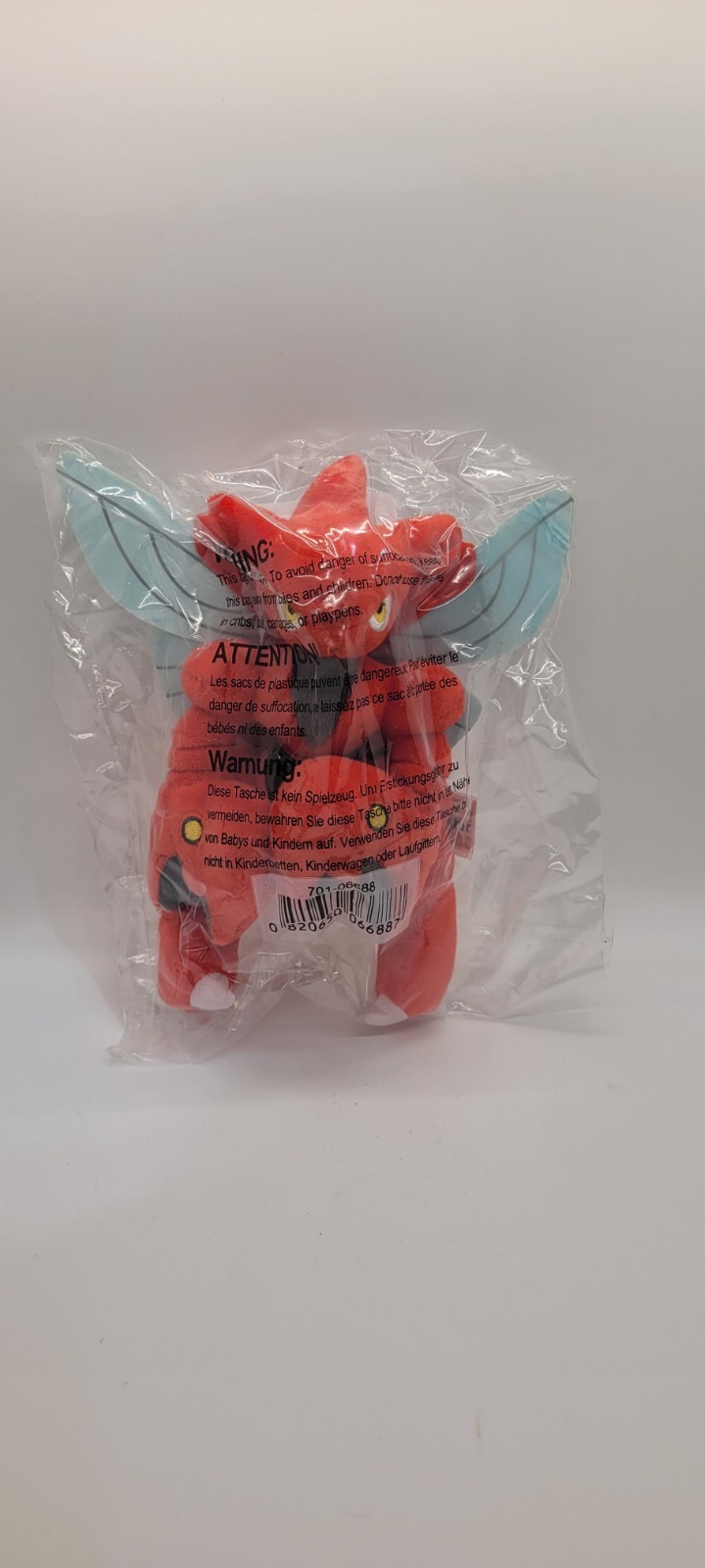 Pokemon Scizor Posable Pokemon Center Plush