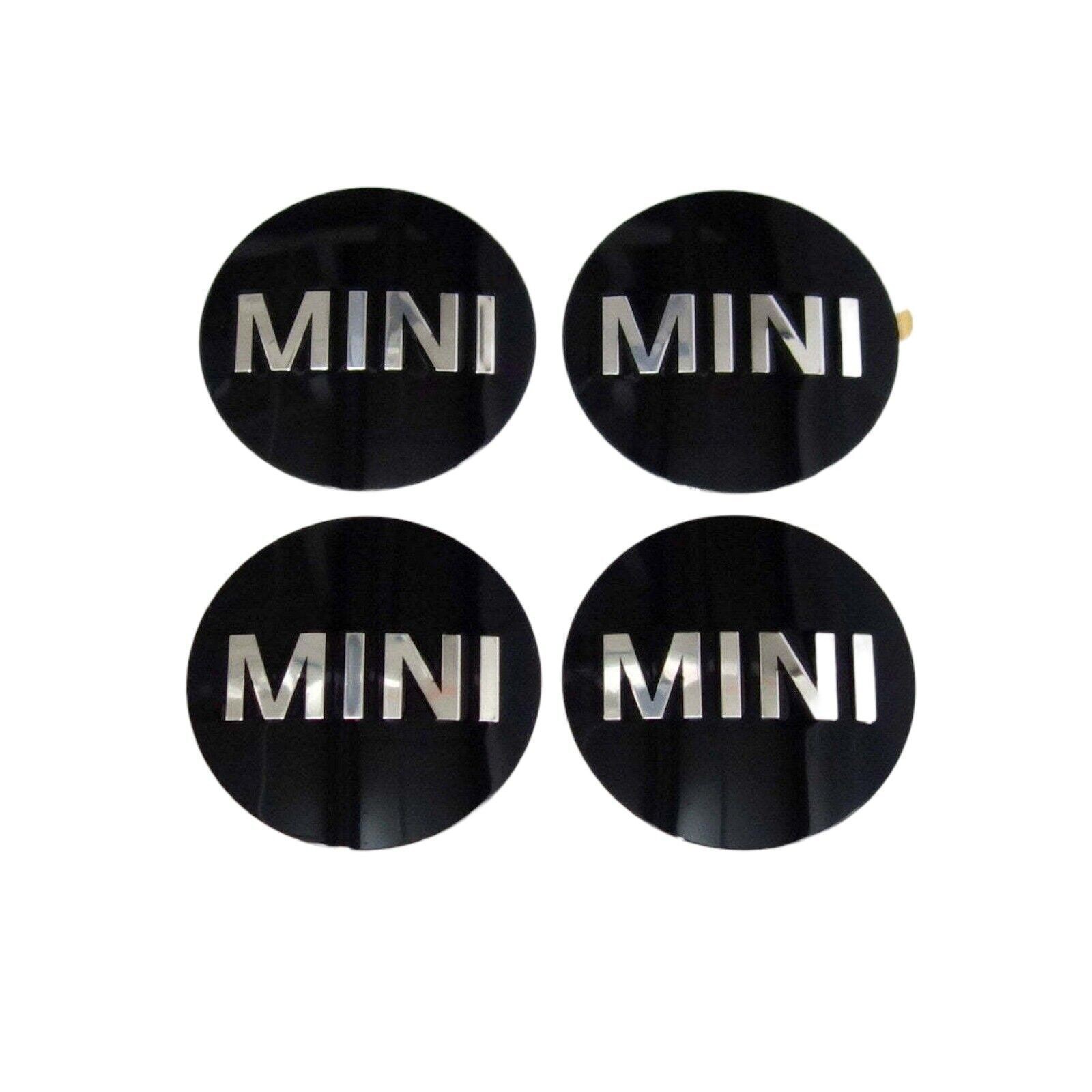MINI Cooper Logo Wheel Center Cap Stickers NEW 2002-2016 36136758687 R5x R6x