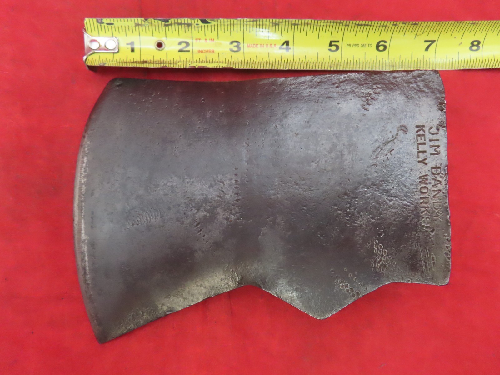 VTG JIM DANDY KELLY WORKS JERSEY AXE HEAD 4 lb 4 oz ANTIQUE TOOL