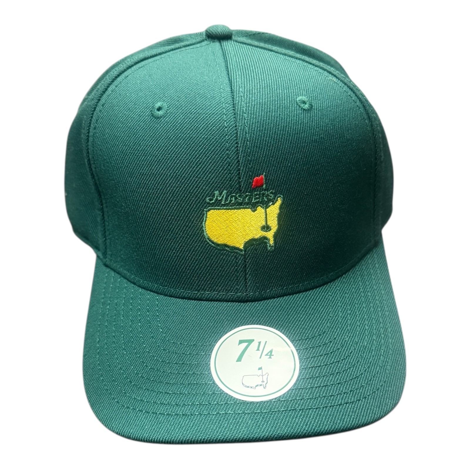 2026 Masters Tournament Fitted Green Embroidered 7 1/4 Hat Augusta National