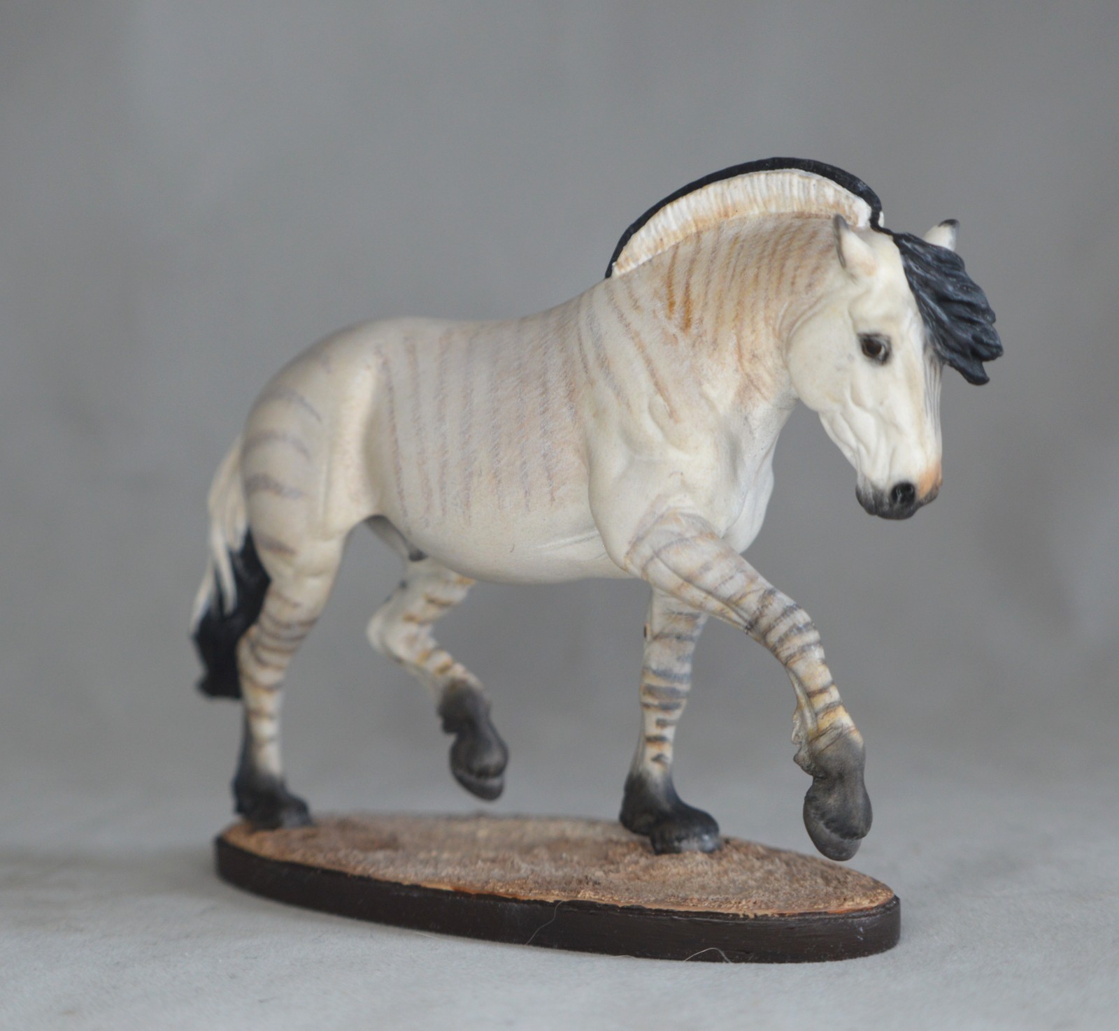 Artist Resin Little Levar a Norwegian Fjord to a zorse x Rayvin Maddock