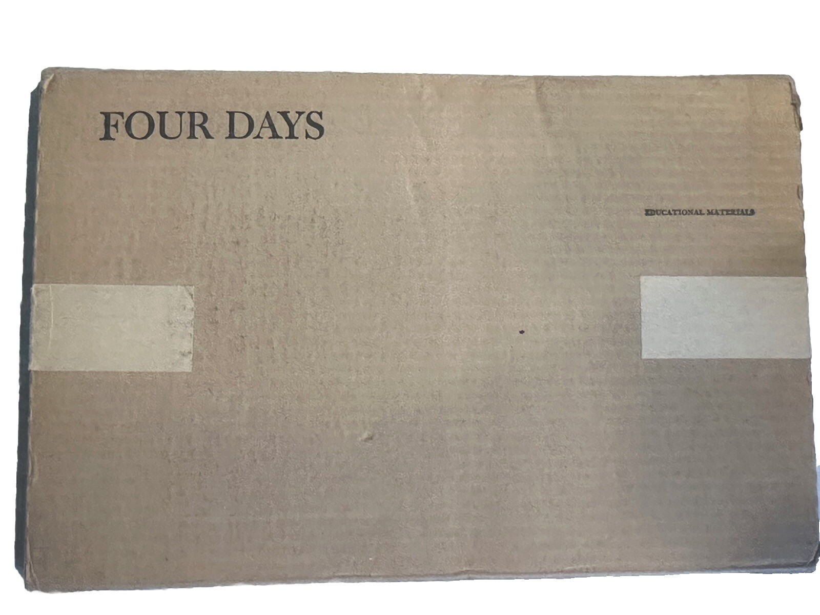 Four Days: Historical Record of the Death of Pres. Kennedy (Unopened Orig. Box)